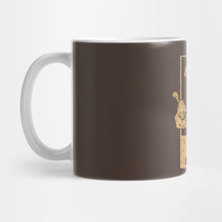 vert der ferk retrocolor - brown Mug